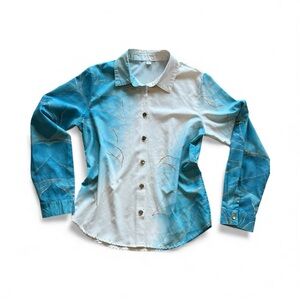 Unbranded women’s striking attractive Blouse longsleeve button-up size M